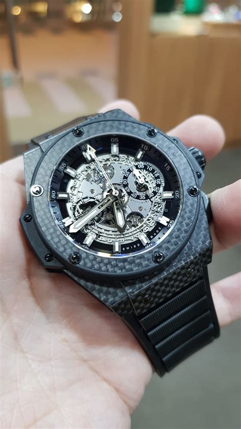 hublot big bang unico carbon fiber